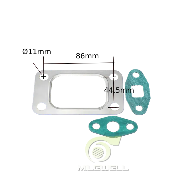 T3 Turbo Flange Gasket for Turbine Housing Inlet Stainless Steel - Image 3